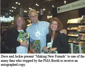 Dave Jackie and a happy fan.